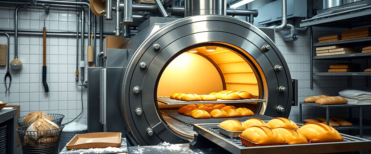 Horno Rotativo para Pan
